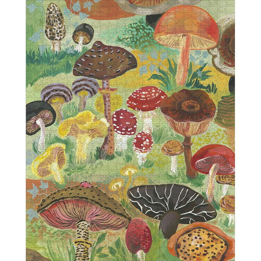 Nathalie Lete: Mushrooms 1,000-Piece Puzzle