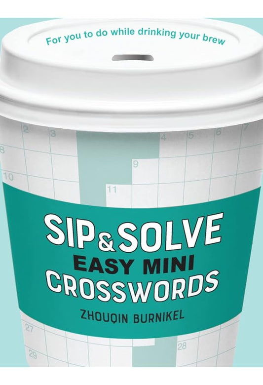 Sip & Solve Easy Mini Crosswords