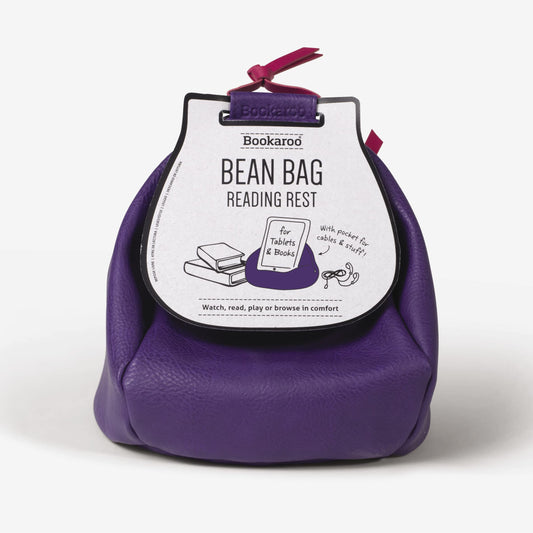 Bookaroo Bean Bag Reading Rest - Purple