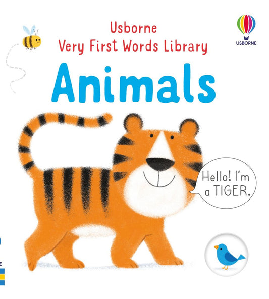 Usborne Very First Words Library Animals