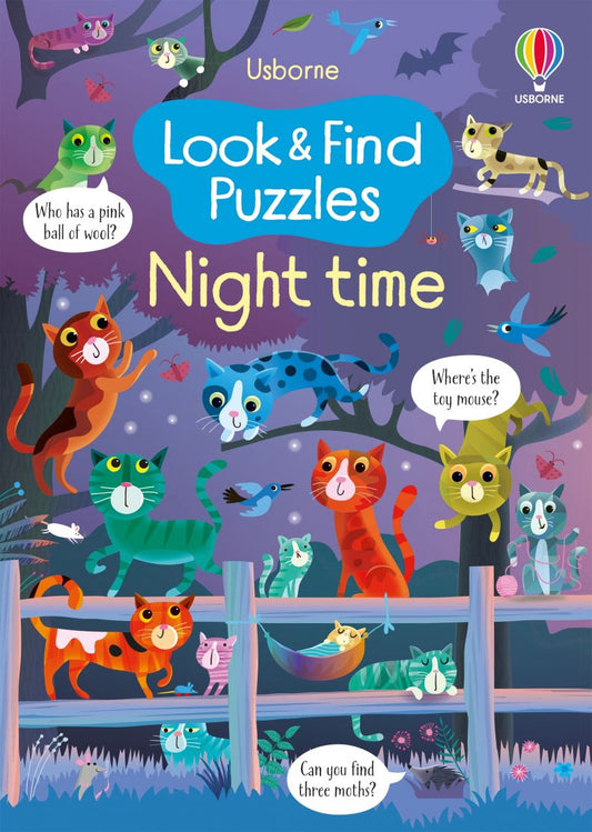 Look and Find Puzzles Night Time