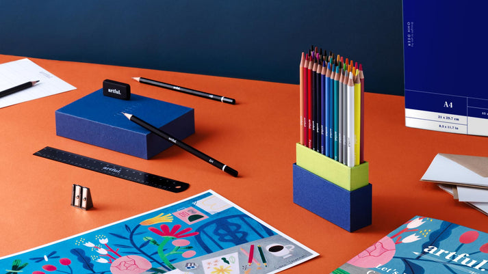 Artful : Art School in a Box - Colouring Edition