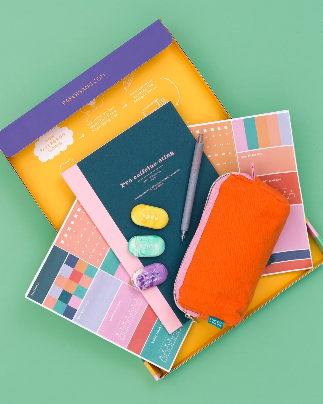 Papergang: A Stationery
Selection Box - Bright Ideas Edition