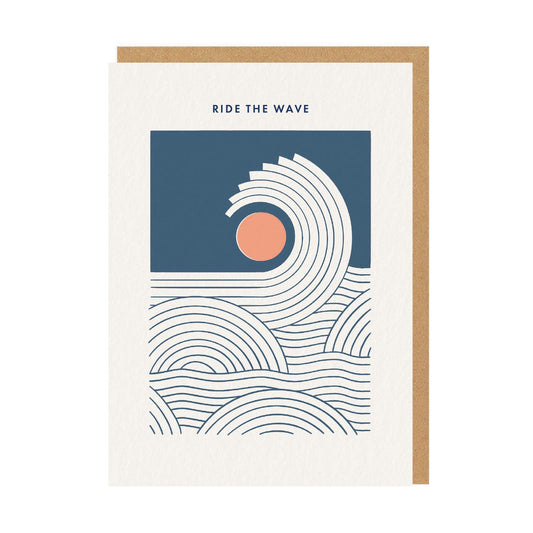 Ride That Wave Greeting Card