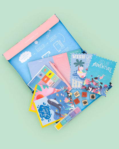 Papergang: A Stationery
Selection Box - Just Keep Swimming Edition