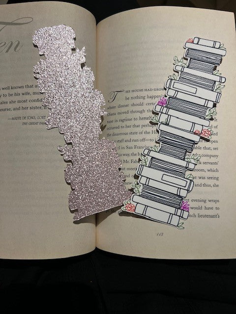 Pile of books Bookmark