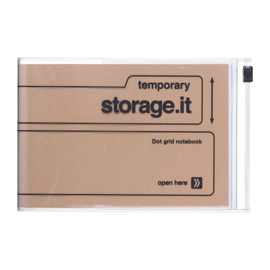 A6 Dotted Notebook Storage.It- Kraft