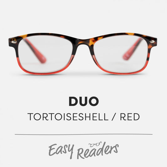 Easy Readers Duo Tortoiseshell/ Red +2.5