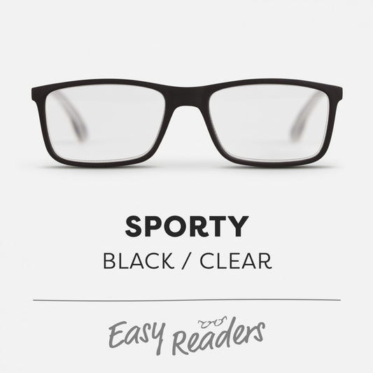 Easy Readers  Sporty Black +2.0