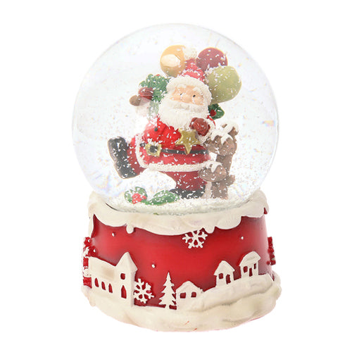 Snow Globe M Santa Claus Balloon