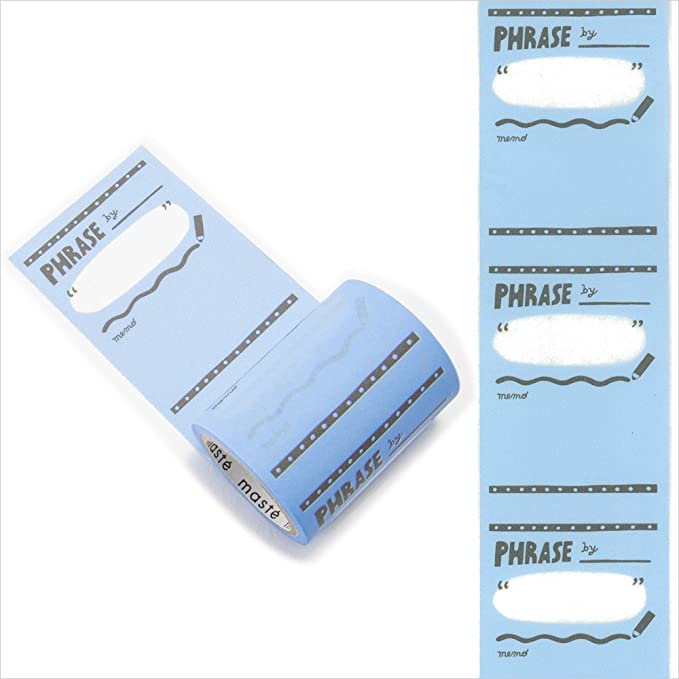 Masking tape (paper adhesive tape)  Phrase