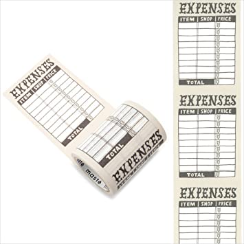 Masking tape (paper adhesive tape)  Expenses