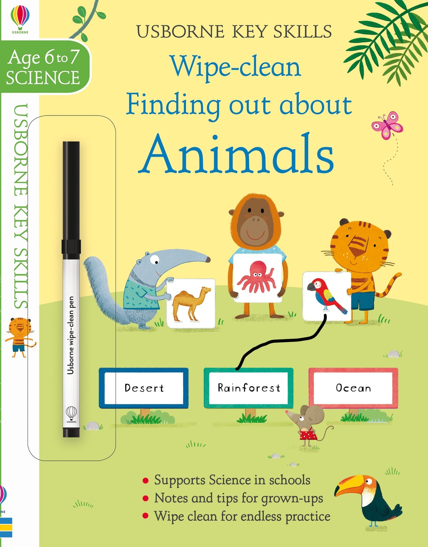 Key Skills Wipe-clean: Finding out about Animals 6-7