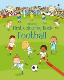First Colouring Book Football
