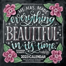Shannon Roberts' Chalk Art Scripture 2023 Wall Calendar