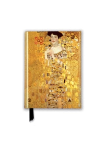 Gustav Klimt: Adele Bloch Bauer I (Foiled Pocket Journal)