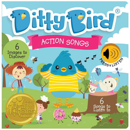 DITTY BIRD Sound Book: Action songs