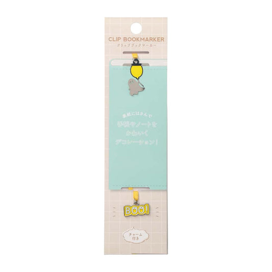 Clip Bookmarker With Charm・S Heart