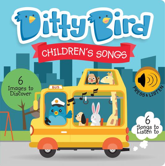 DITTY BIRD Sound Book: Children´s Songs
