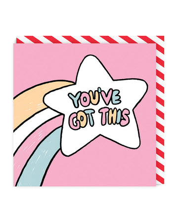 Youve Got This GB Square Greeting
Card