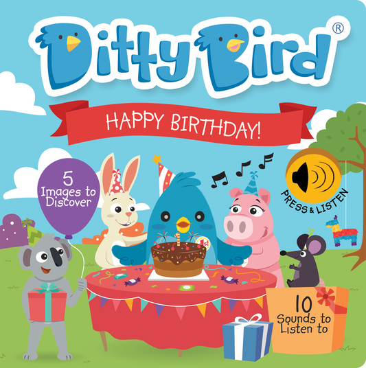 DITTY BIRD Sound Book: Happy Birthday