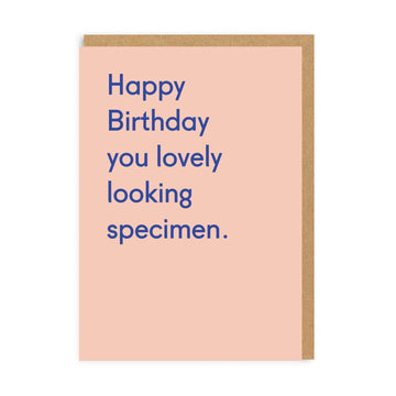 Lovely Looking Specimen Greeting Card (A6)