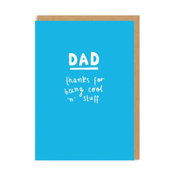 Dad Cool n Stuff Greeting Card