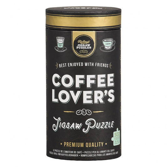 Coffee Lover's 500 Piece Jigsaw Puzzle