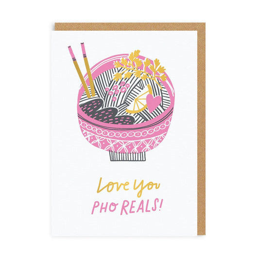 Pho Real Greeting Card (A6)