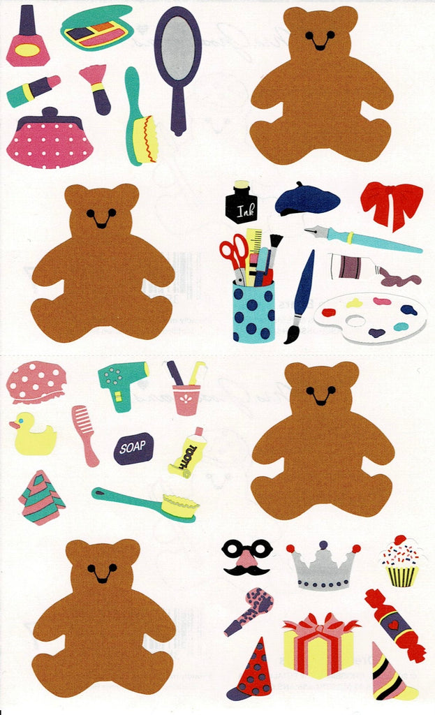 Mrs Grossman Stickers Dress Up Bears