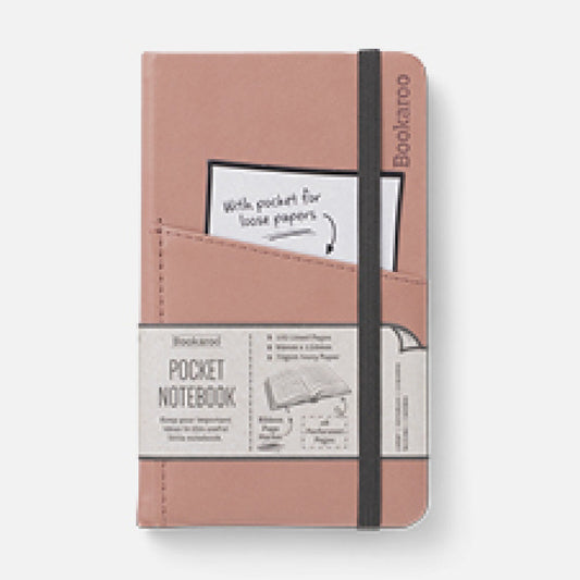 Bookaroo POCKET Notebook (A6) JOURNAL - BLUSH