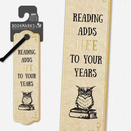 Literary Bookmarks - Life to your years