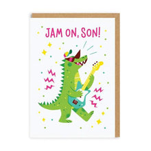 Jam On Son Greeting Card