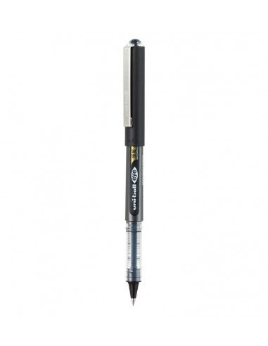 Black Uni ball roller ball pen ultra micro 0.38