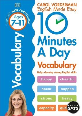 Picture of 10 Minutes A Day Vocabulary, Ages 7-11 (Key Stage 2): Supports the National Curriculum, Helps Develop Strong English Skills