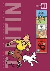 Picture of Adventures of Tintin 3 Complete Adventures in 1 Volume: Tintin in America: WITH Cigars of the Pharaoh AND The Blue Lotus