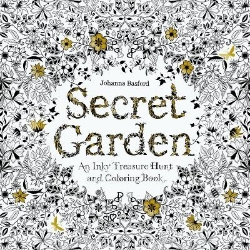 Picture of Secret Garden: An Inky Treasure Hunt and Colouring Book