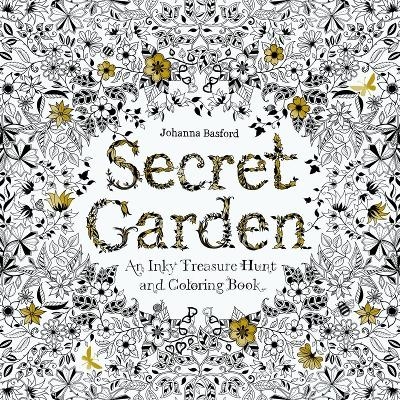 Picture of Secret Garden: An Inky Treasure Hunt and Colouring Book