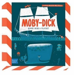 Picture of Moby Dick Playset: A BabyLit (R) Ocean Primer Board Book and Playset