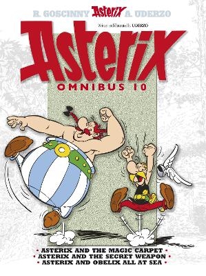 Picture of Asterix: Asterix Omnibus 10: Asterix and The Magic Carpet, Asterix and The Secret Weapon, Asterix and Obelix All At Sea