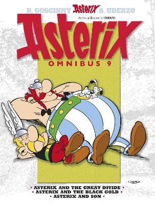 Picture of Asterix: Asterix Omnibus 9: Asterix and The Great Divide, Asterix and The Black Gold, Asterix and Son