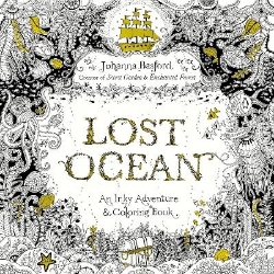 Picture of Lost Ocean: An Inky Adventure and Coloring Book for Adults