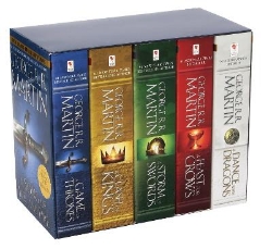 Picture of George R. R. Martin's A Game of Thrones 5-Book Boxed Set (Song of Ice and Fire Series): A Game of Thrones, A Clash of Kings, A Storm of Swords, A Feast for Crows, and A  Dance with Dragons