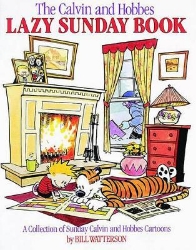 Picture of Calvin and Hobbes Lazy Sunday