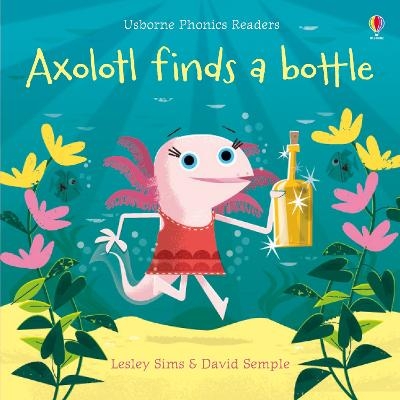 Picture of Axolotl finds a bottle