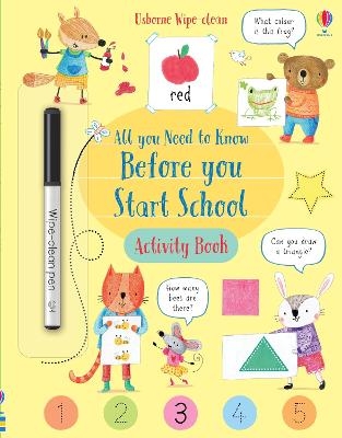 Picture of Wipe-Clean All You Need to Know Before You Start School Activity Book