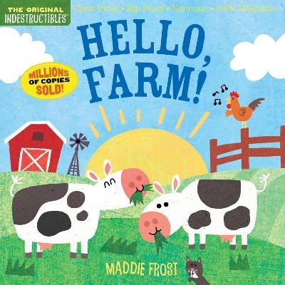 Picture of Indestructibles: Hello, Farm!: Chew Proof * Rip Proof * Nontoxic * 100% Washable (Book for Babies, Newborn Books, Safe to Chew)