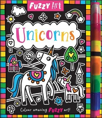 Picture of Fuzzy Art Unicorns