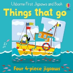 Picture of Usborne First Jigsaws And Book: Things that go