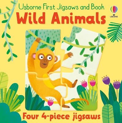 Picture of Usborne First Jigsaws And Book: Wild Animals